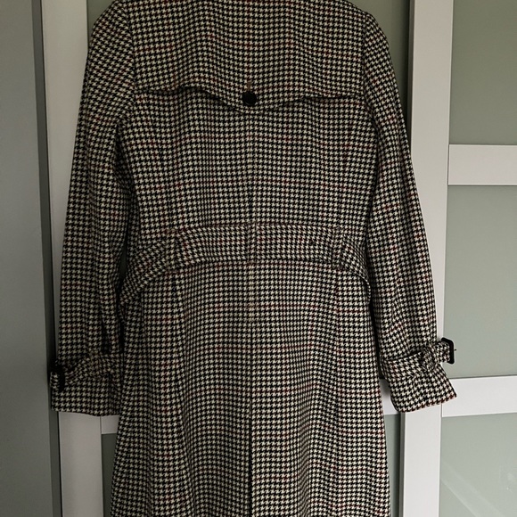 J Crew houndstooth coat size 2 - Picture 7 of 17